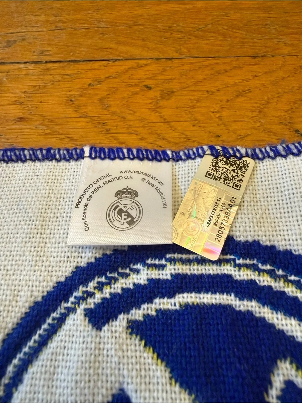 Real Madrid Fan Scarf